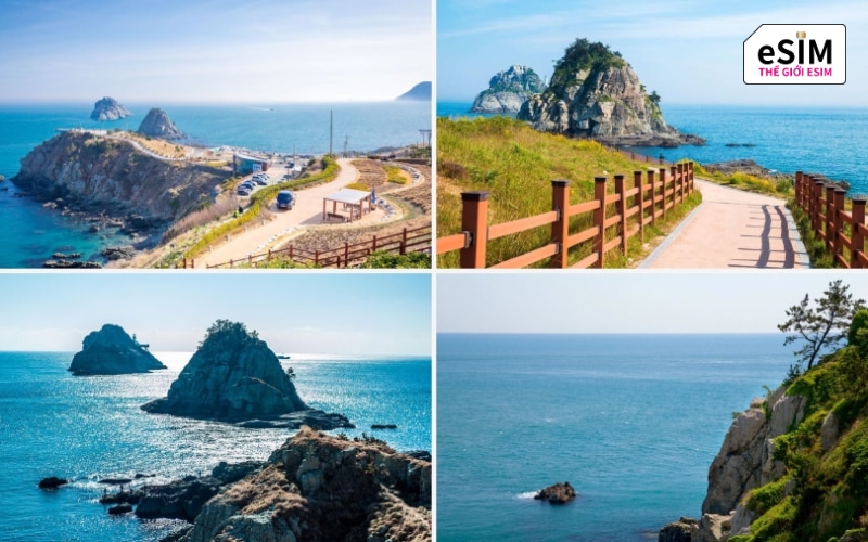 Biển Gwangalli và Đảo Oryukdo